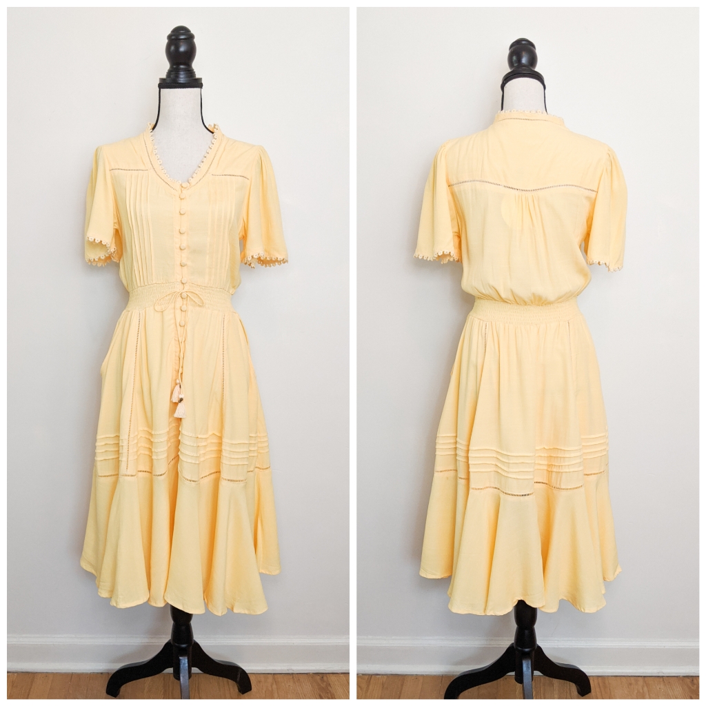 Last Nwt Tulle & Batiste Monaco Midi Dress, Size Large — image 7 of 7